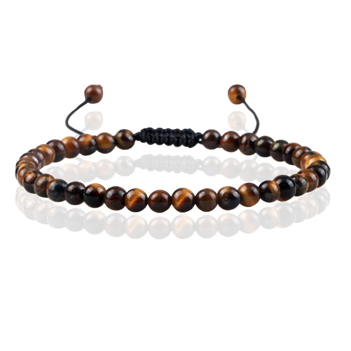 Memphis No.1 Armband – 4mm Tigereye