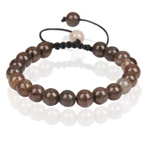 Memphis No.3 Dames Armband – 8mm Coffee