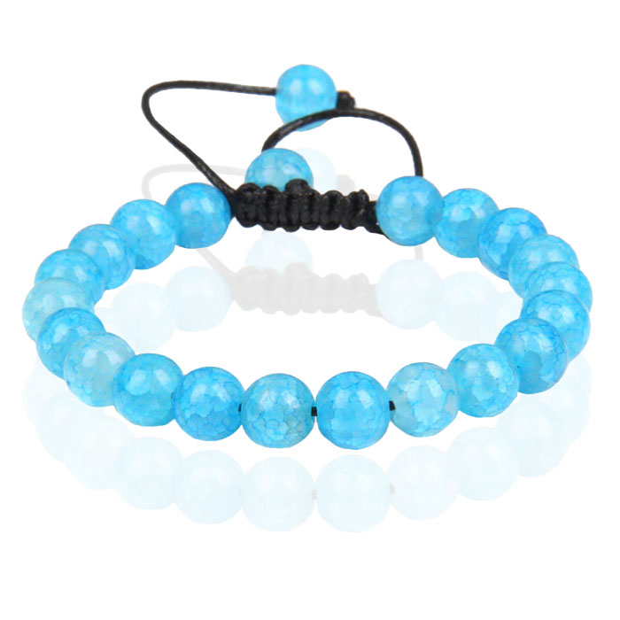 Memphis No.3 Dames Armband – 8mm Lake Blue