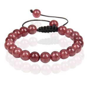 Memphis No.3 Dames Armband – 8mm Red