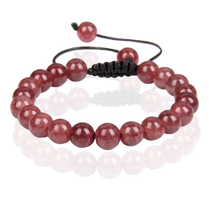 Memphis No.3 Dames Armband – 8mm Red