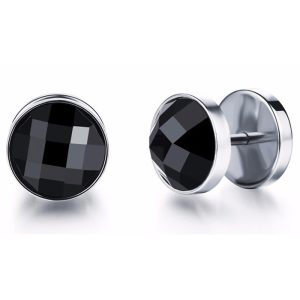 Mendes Jewelry Stud oorbellen Zircon Silver