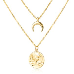 Multilayer Ketting Coin 2 LGT JWLS – 2 lagen