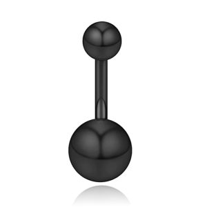 Navelpiercing LGT JWLS – All Black Matte