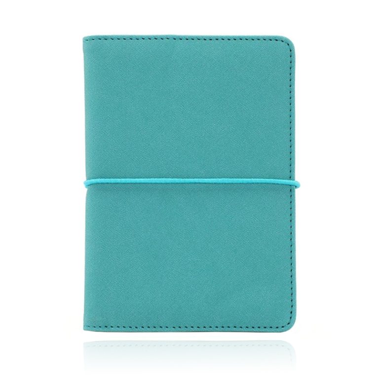 Paspoort Cover met elastiek – PU Leer Groen
