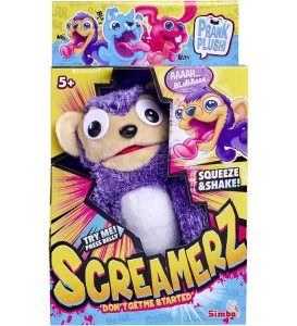 Pluche Prank Screamerz Aap Paars