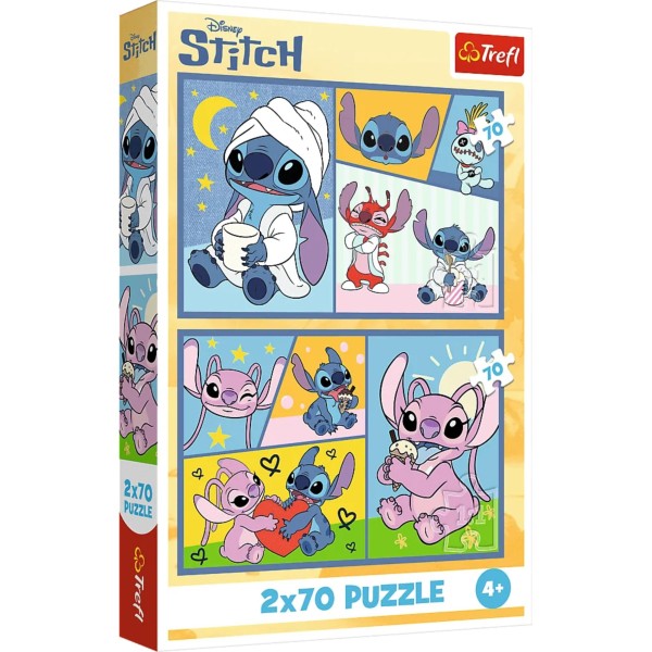 Puzzel Stitch 2×70 Stukjes