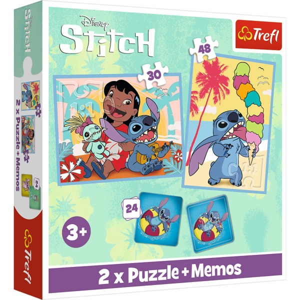 Puzzel Stitch 30 En 48 Stukjes En Memory