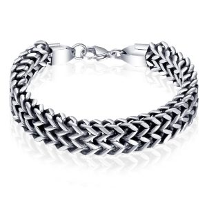Schakel armband Heren Mendes Edelstaal – 21cm