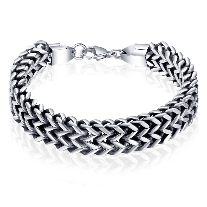 Schakel armband Heren Mendes Edelstaal – 21cm