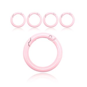 Set van 5 Boho Karabijnhaken – Roze