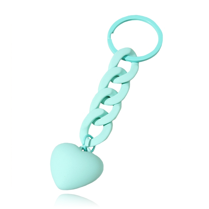 Sleutelhanger 4 grote Schakels & Hart – Groen