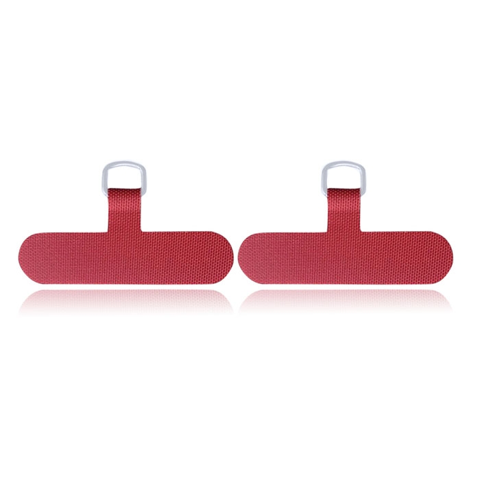 Telefoonpatch Rood – Set van 2 stuks