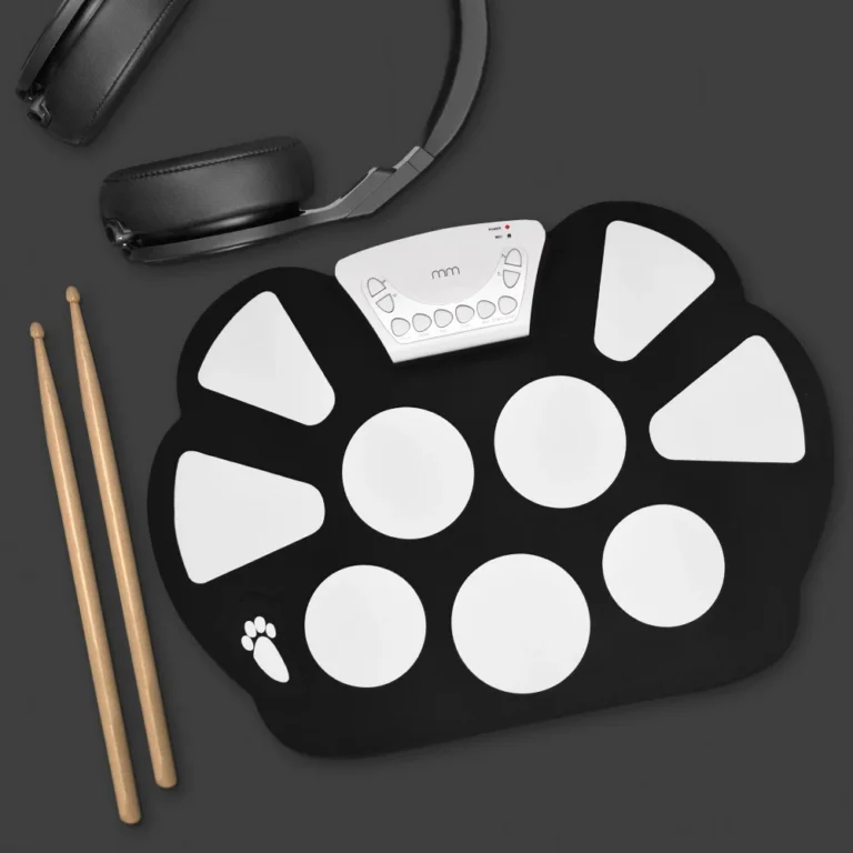 Roll Up Drumkit – Oprolbaar Drumstel – 9 Triggerpads – 38 cm