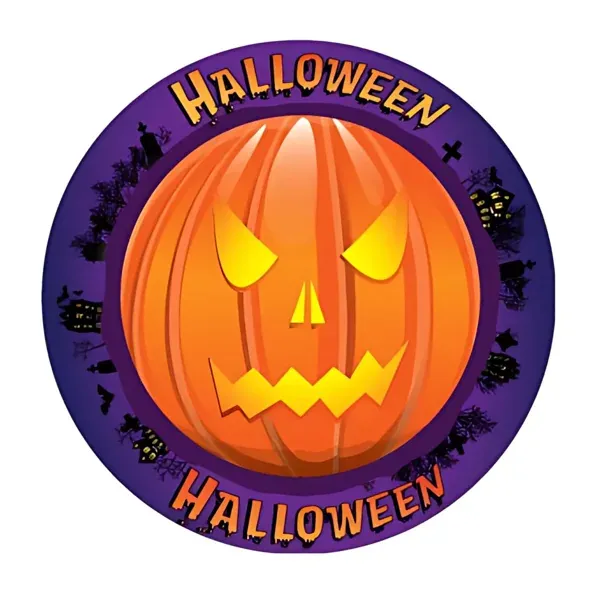 Halloweenbierviltjes met pompoenen – 25 stuks