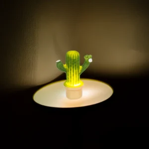 LED sfeerlamp cactus – 8 × 12 cm