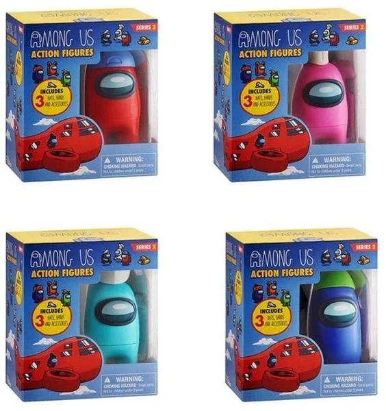 Among us action figures 1 pack window box