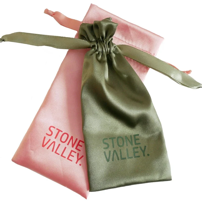 Brillenhoes Satijn Stone Valley – Groen & Roze