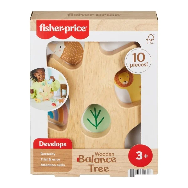 Fisher Price Hout Balanceer Boom
