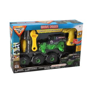 Hot Wheels Monster Jam Mechanix 1:18 Build ’n Re-build Grave