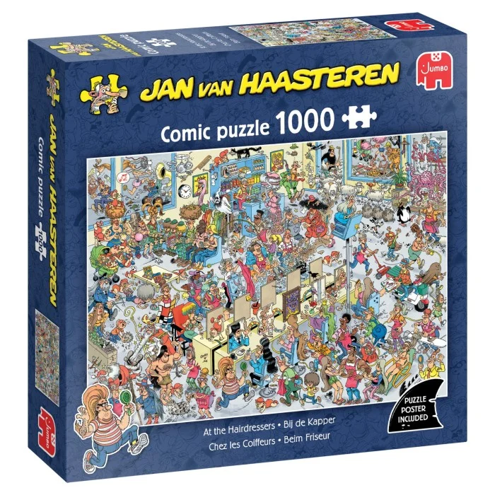 Jumbo Puzzel Jan Van Haasteren Bij De Kapper (1000)