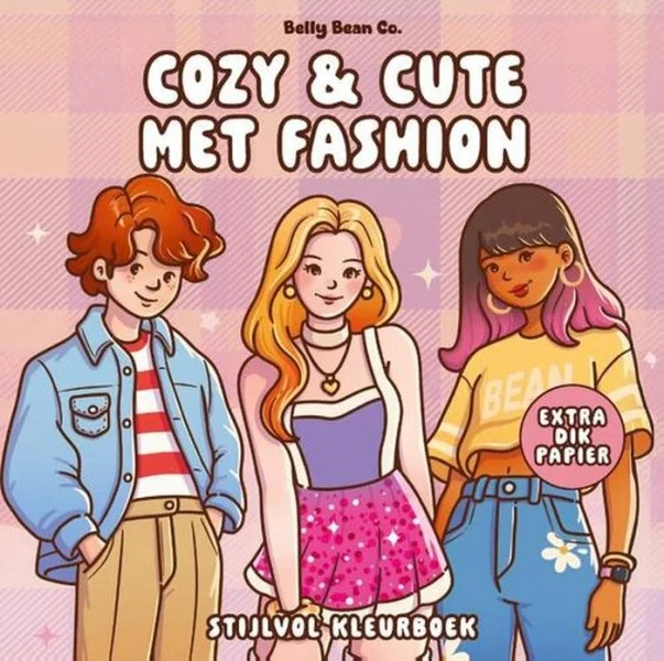 Cozy & Cute met Fashion – kleurboek