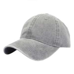 LGT JWLS Effen Baseball Cap met Faded Look – Grijs