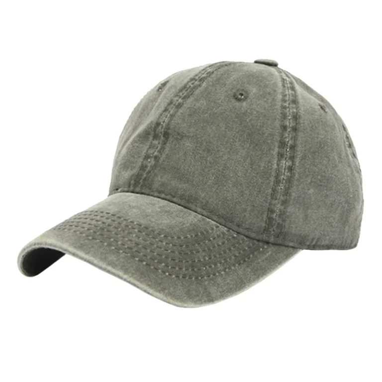 LGT JWLS Effen Baseball Cap met Faded Look – Groen