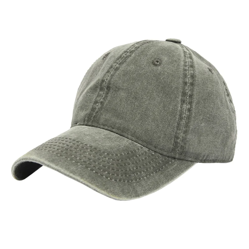 LGT JWLS Effen Baseball Cap met Faded Look – Groen