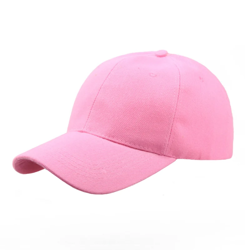 LGT JWLS Effen Baseball Cap van 100% Katoen – Licht Roze