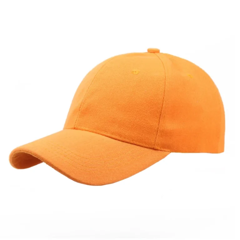 LGT JWLS Effen Baseball Cap van 100% Katoen – Oranje