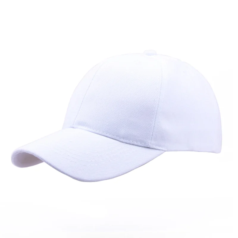 LGT JWLS Effen Baseball Cap van 100% Katoen – Wit