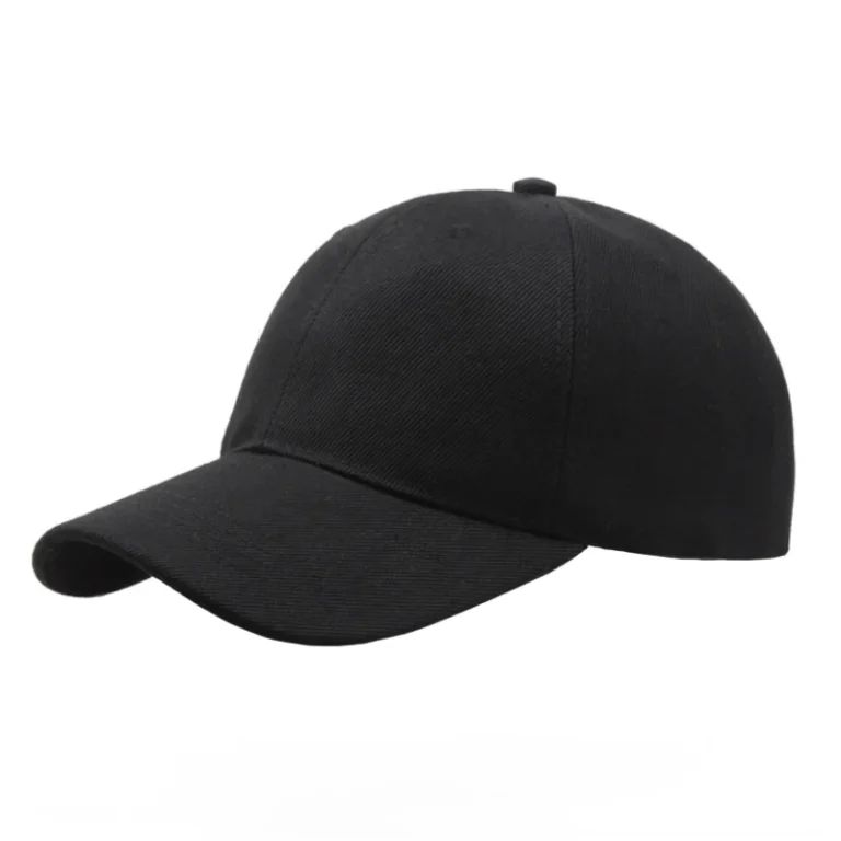 LGT JWLS Effen Baseball Cap van 100% Katoen – Zwart