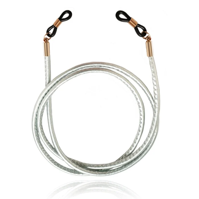 LGT Jewels Zilver PU Leren Koord voor Zonnebril of Leesbril