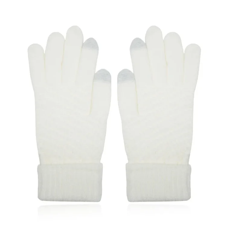 LGT JWLS Dames Touchscreen Handschoenen in Wit
