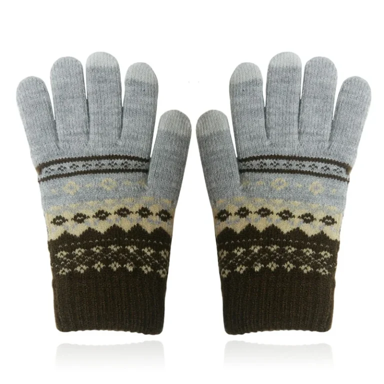 LGT JWLS Winterse Dameshandschoenen – Grijs Bruin