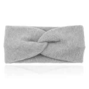 LGT JWLS Zachte Gebreide Oorwarmer Hoofdband – Heerlijk Zacht – Grijs