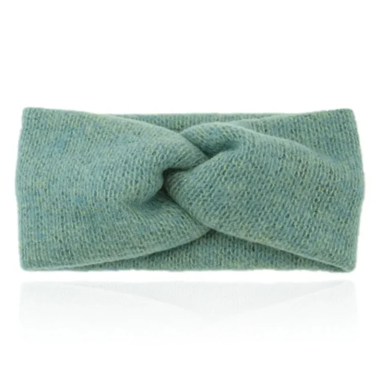 LGT JWLS Zachte Gebreide Oorwarmer Hoofdband – Heerlijk Zacht – Groen