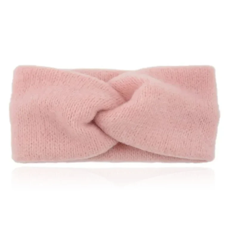 LGT JWLS Zachte Gebreide Oorwarmer Hoofdband – Heerlijk Zacht – Roze