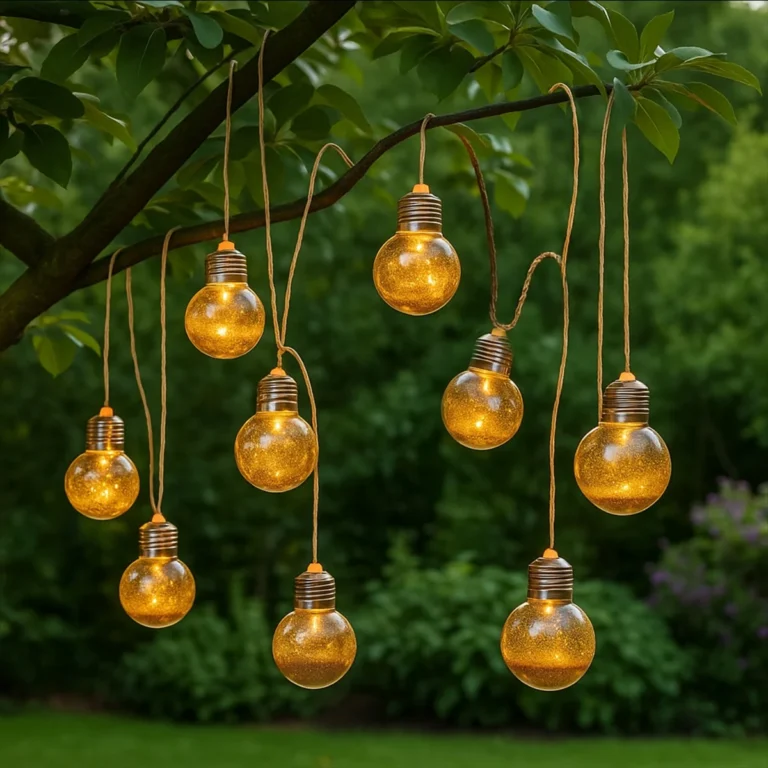 Glitterlichtslinger – 10 LED-lampjes – 1,7 meter