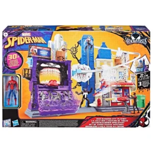 Marvel Spiderman 10 Cm Venom Versus Web City Showdown