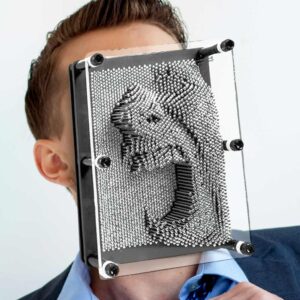 Pin Art XL – 20 cm – 3D spijkerkunst – Pinsculptuur