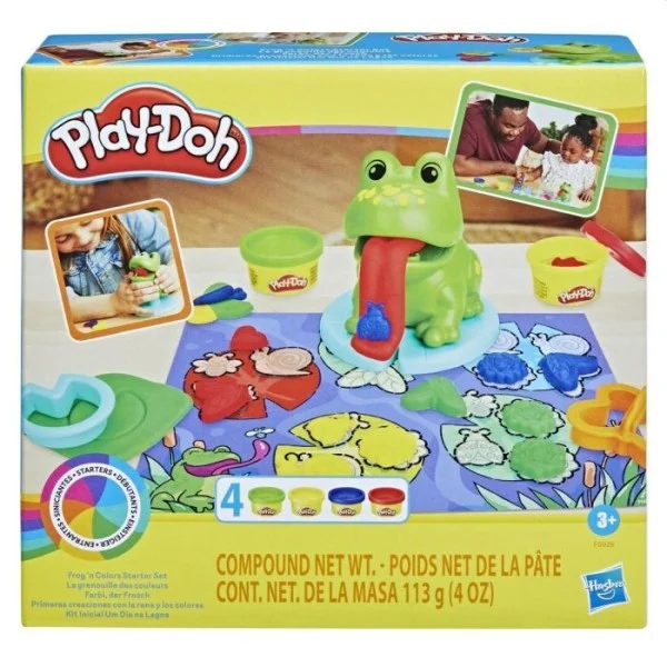 Playdoh Kikker En Kleuren Starter Set