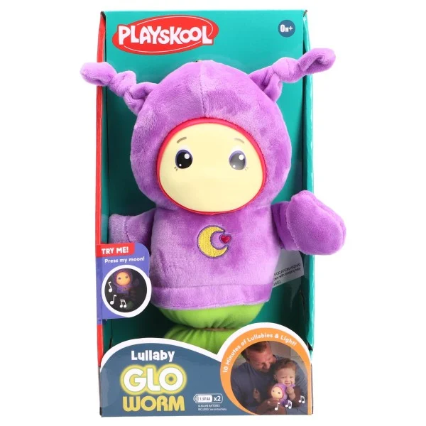 Playskool Lullaby Gloeiworm Paars
