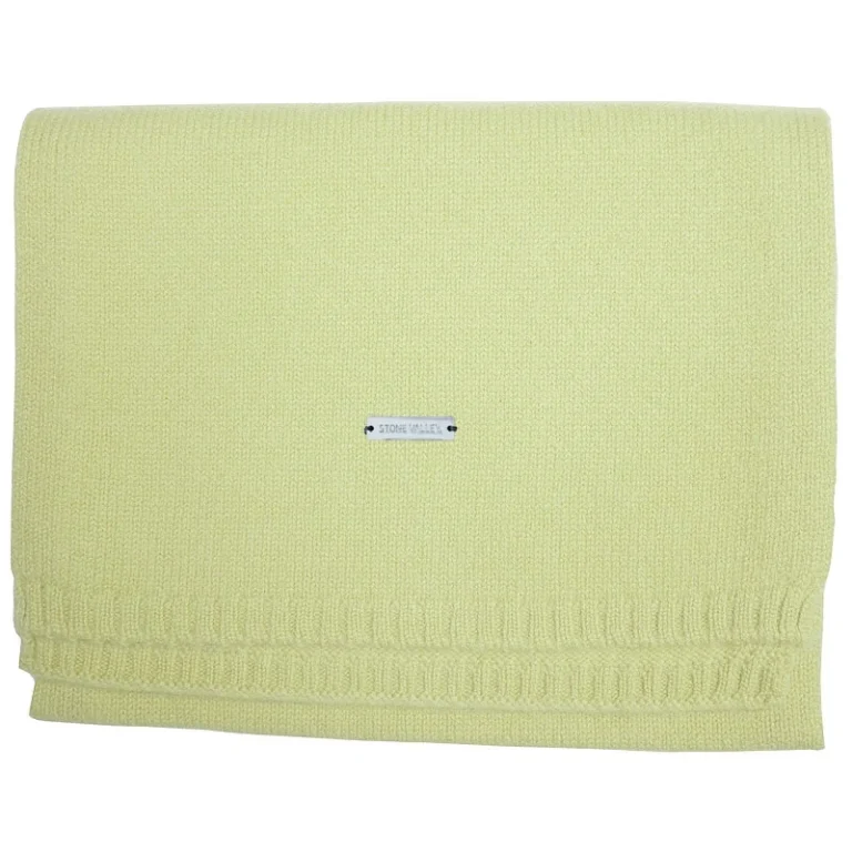 Stone Valley dames sjaal van Wol – Avocado