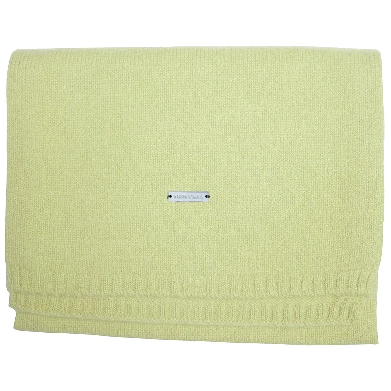 Stone Valley dames sjaal van Wol – Avocado