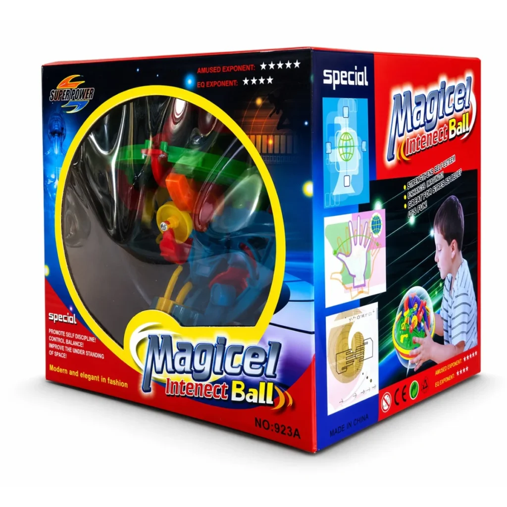 Maze Ball XL – 100 Obstakels – Breinbreker – 3D Knikkerpuzzel